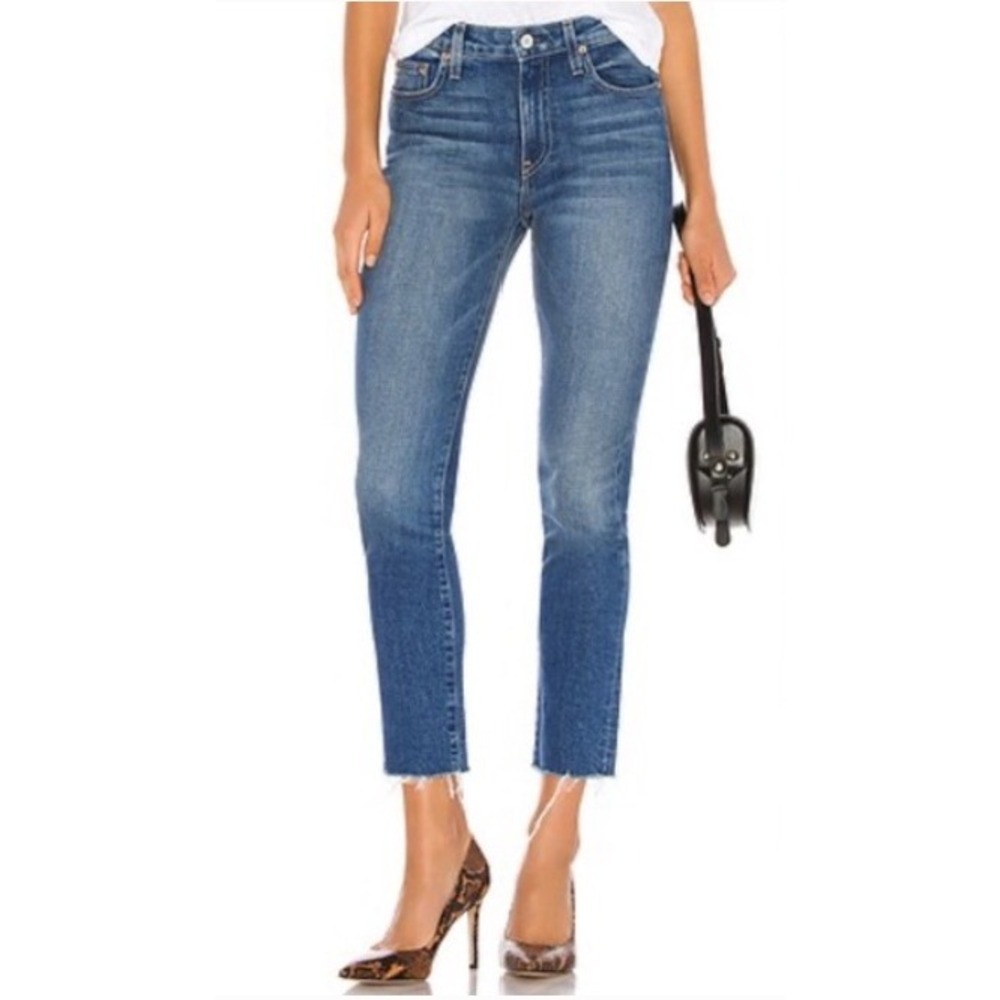 039. NWT TRAVE Denim Irina in Breakdown Quiet Luxury Size 26 MSRP $268